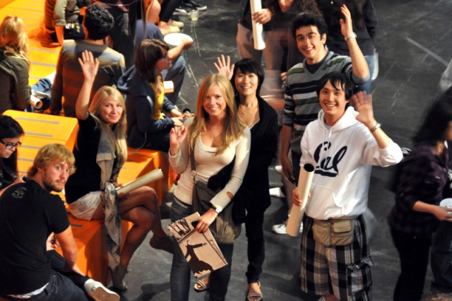 Au Musée d’Art de Berkeley avec des amis d’I-House