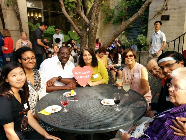 New friendships formed during Host Family reception