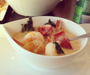 Pumpkin Soup at Chris Thai Cuisine on Shattuck Ave, Berkeley