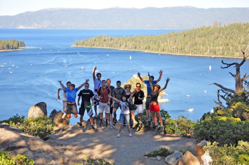 I-House group at Emerald Bay