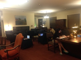 More ambient study space in the Library