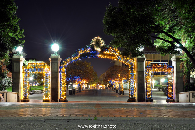 Blue & Gold Sather Gate. Click to enlarge. http://joelthai.photo