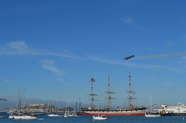 Blue Angels over the Bay