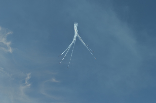 The Plummeting Blue Angels