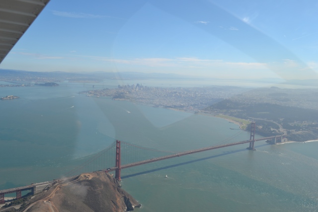 Words cannot describe this! Finishing the turn over Golden Gate