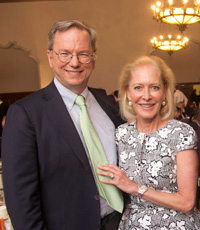 Eric & Wendy Schmidt at the 2014 Gala