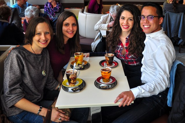 Reunited with Friends from Germany, Spain, and Italy!