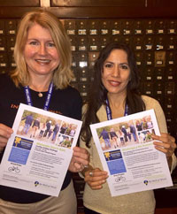 Laurie Ferris and Veronica Alvarez Wellness Ambassadors