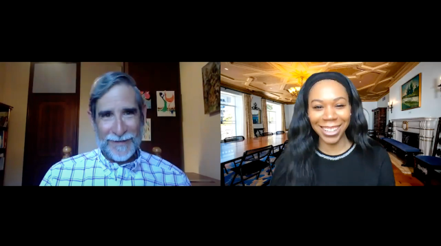 Martin Brennan and Chan'Cellore Makanjuola