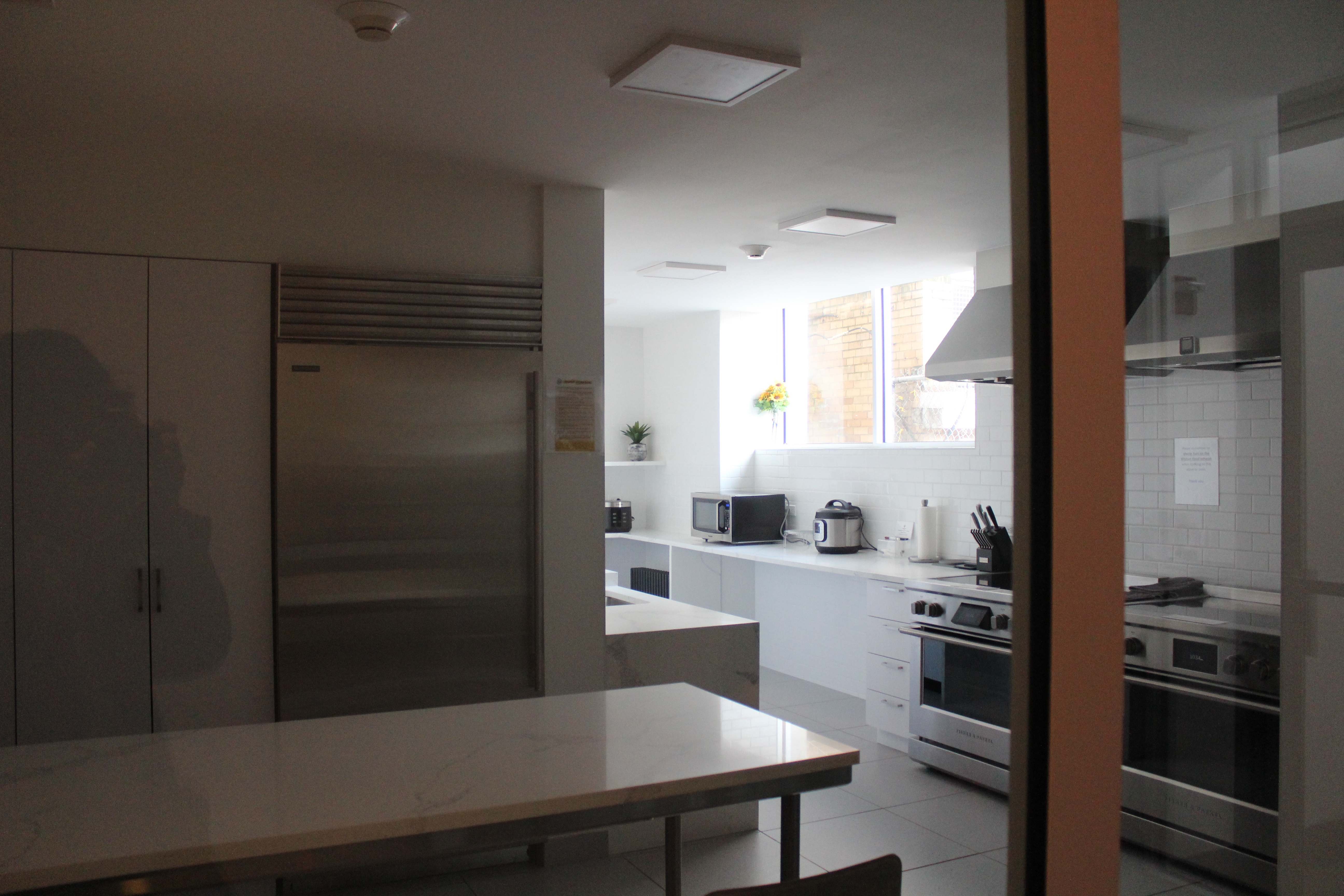 Interior of a common kitchen.